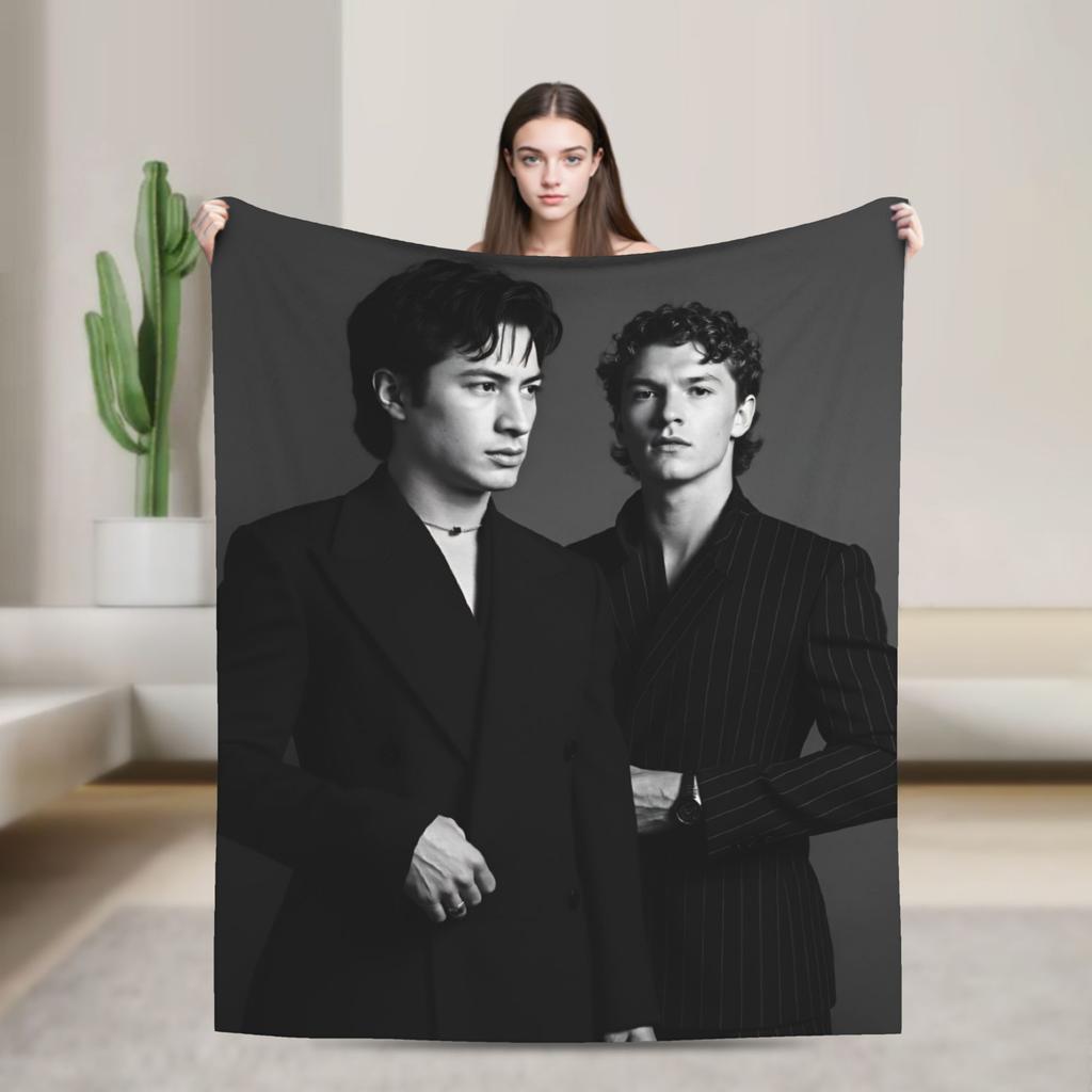 Heated Rivalry Flannel Blankets Warm Soft Throw Blanket for Living Room Travel Street Trend Bedspread Sofa Bed Cover