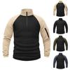 Men's Sweatshirt Loose Solid Color Outdoor Warm Breathable T-Shirt Top