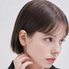 [CRANNE] Silver Snowflake Cubic Point Earrings C24EB329