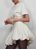 Плиссированная юбка Y2k, элегантная женская однотонная мини-юбка трапециевидной формы с высокой талией, вечерние юбки 2000-х годов, уличная одежда