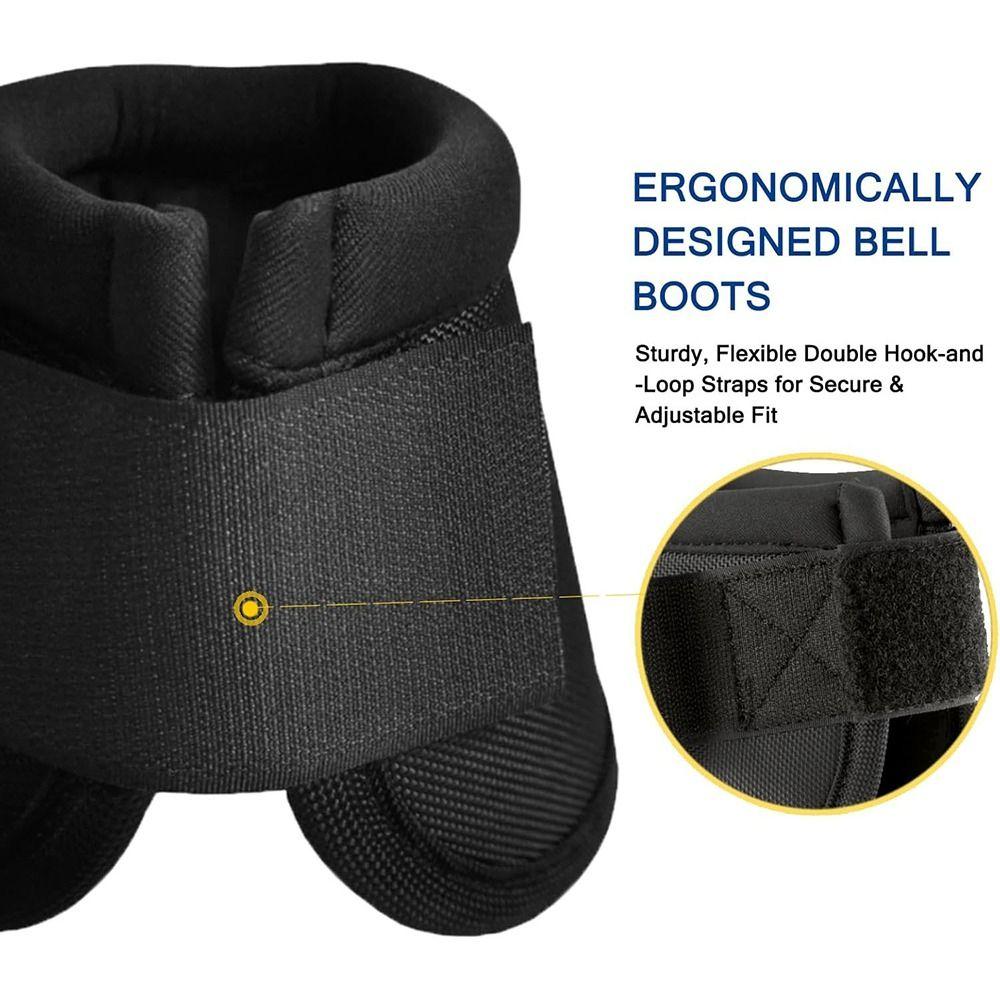 1Pair Quick Drying Equine Hoof Boot Comfort Feet Guards  Equestrian Accessories Equipment