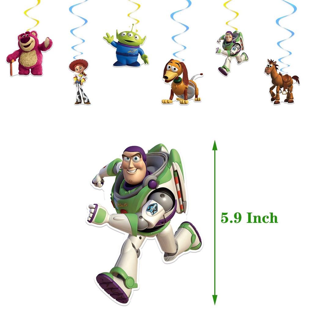 Toy Story Buzz Lightyear Birthday Party Banner Supplies Set For Kids Vibrant And Festive Décor