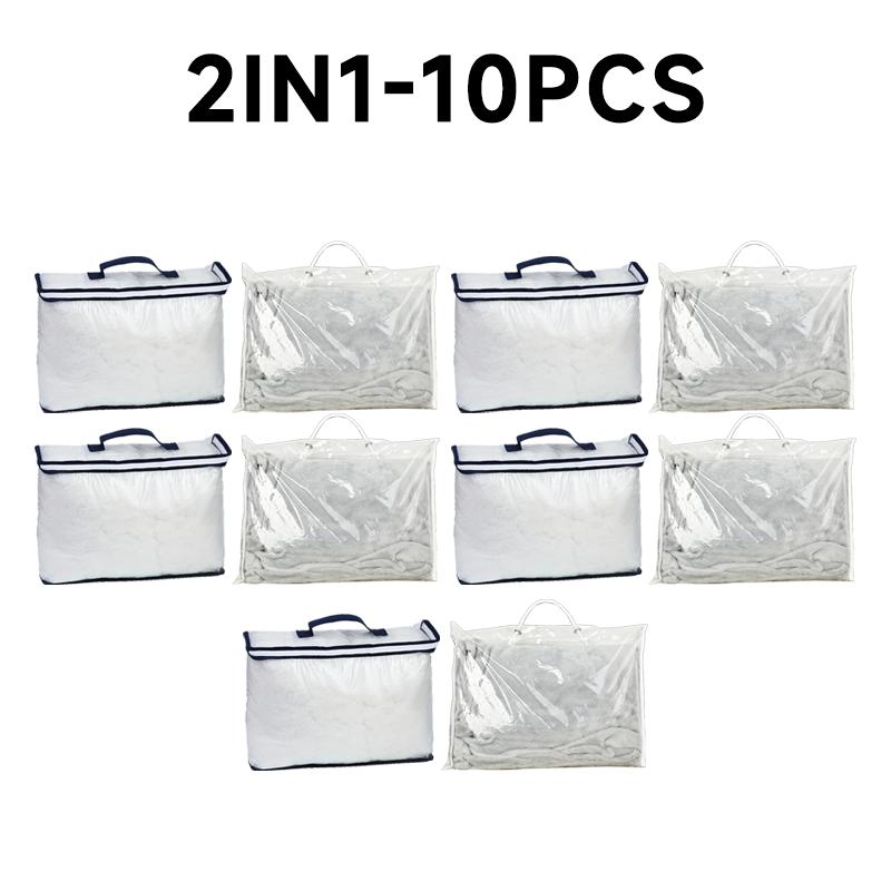 Transparent PVC Bag Portable Bedding Blanket Packaging Pillow Core Storage Bag