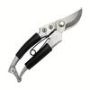 Multi-functional Stainless Steel Pruning Shears, Classic Garden Scissors for Ambidextrous Use - DZT Brand, Pruning Shears