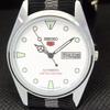 ВОССТАНОВЛЕННЫЕ ВИНТАЖНЫЕ МУЖСКИЕ ЧАСЫ SEIKO 5 AUTOMATIC JAPAN DAY/DATE a266365-9