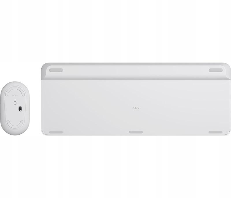 Logitech Mk470 Keyboard Mouse White