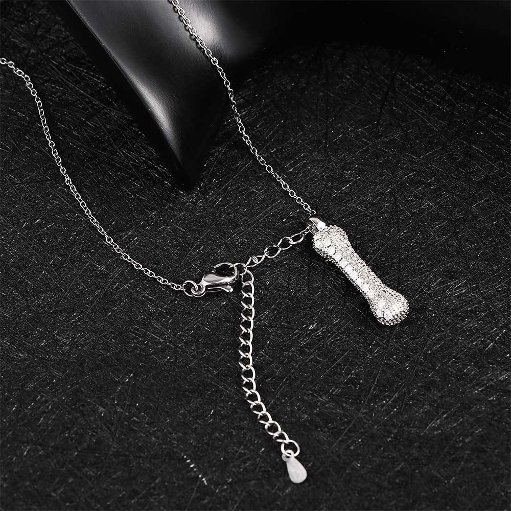Sweater Chain Male Fashion Jewelry Bone Clavicle Chain Korean Style Pendant Women Necklace