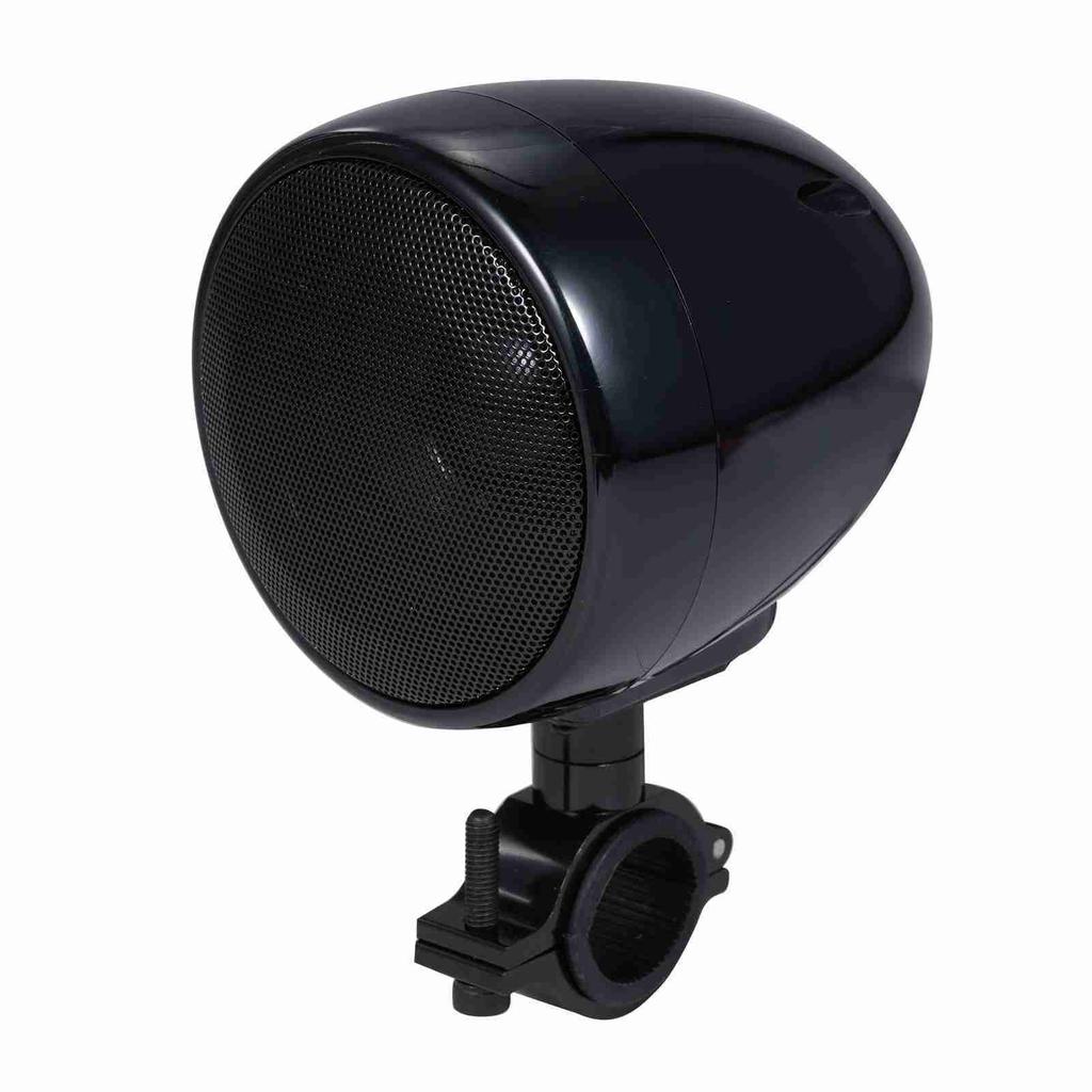 3.5inch Water Resistant BT Motorcycle Speaker with Dual 15W Speakers 300W Peak Power with Remote Control Outdoor