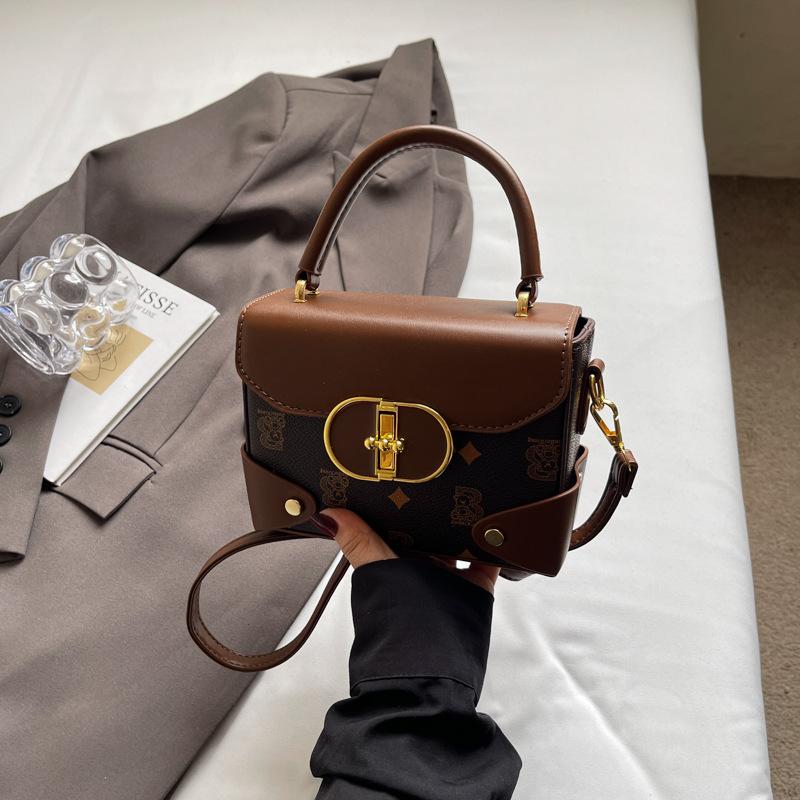 Small Bag Women's Summer New Fashion Messenger Bag Casual Portable Box Small Square Bag