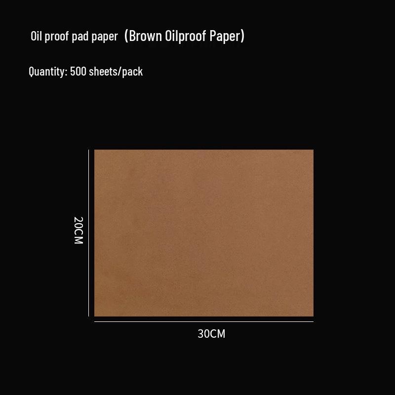Oil-Proof Food-Grade Baking Paper: English Newspaper Design for Hamburgers and Placemat Use