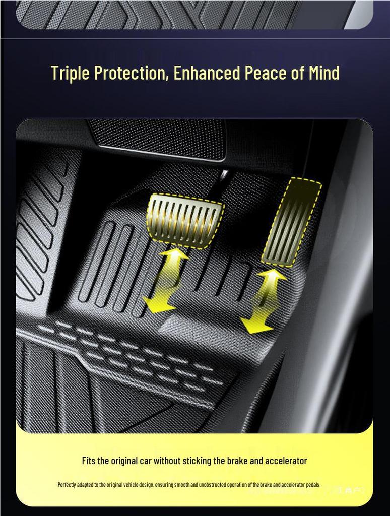 2025 Geely Galaxy Starship 7 Коврики в салон из ТПЭ - Автоаксессуары с полным покрытием