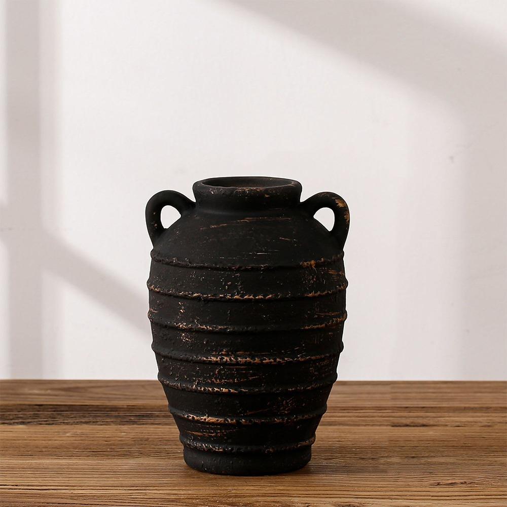 Modern Antique Ceramic Vase Artistic Hydroponic Vase Plant Pot Ornament Home Decor