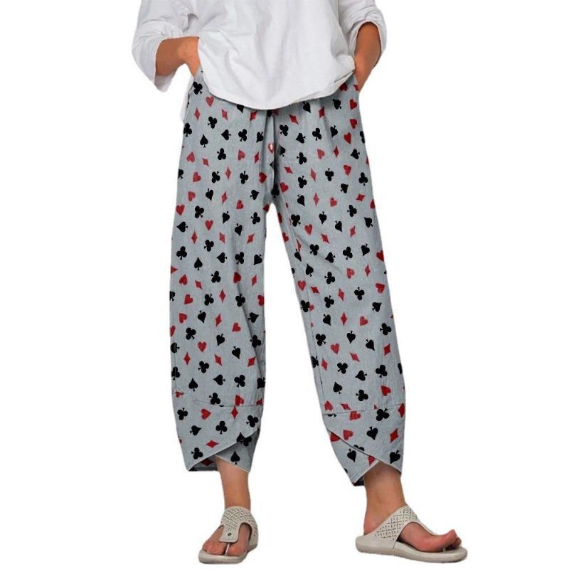 YYFS Women's Fashion Casual High Waist Trousers Pants & Capris