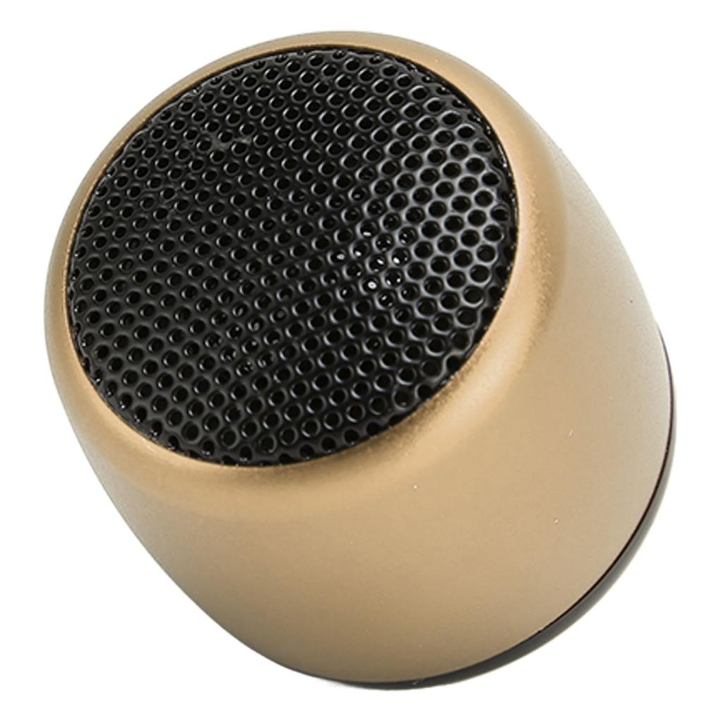 Mini Bluetooth Speaker Heavy Subwoofer USB Rechargeable Metal Portable Wireless Speaker for Phone Tablet PC