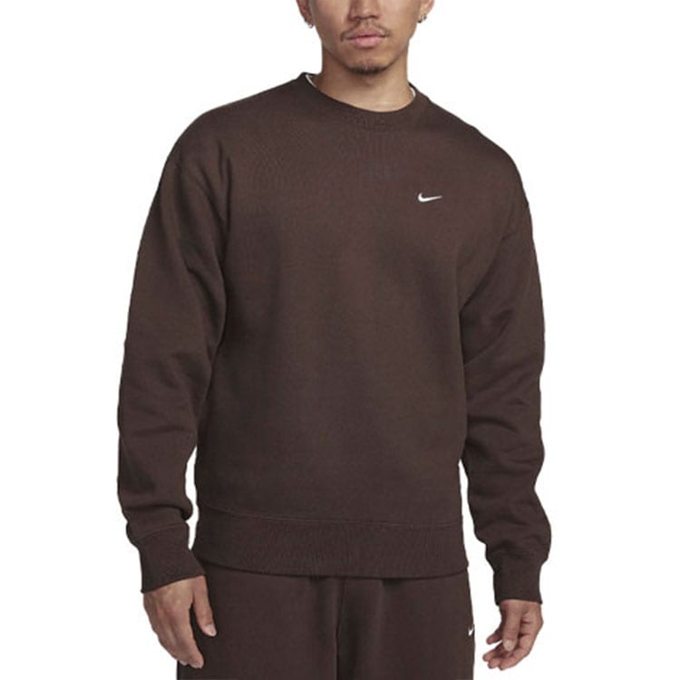 Nike Solo Swoosh Sweatshirt Men's Brown DX1362-237
