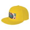Fashion Christmas OrnaUnisext Flat Brim Sun Hat  Cycling And Running Cap Womens