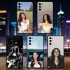 Чехол для телефона Singer L-Lana D-Del Rey Girl для Samsung S25, S24, S21, S22, S23, S30, Ultra, S20, Plus, Fe, Мягкий силиконовый черный чехол