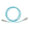 Multimode Duplex Fiber Optic Cable SC UPC SC UPC 50 125 MM OM3 10 Gigabit 3 Meters