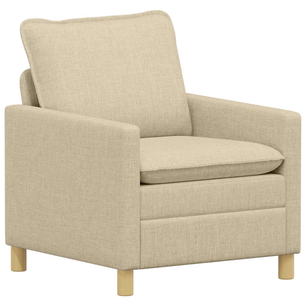 Cream Sofa 76 x 81 x 87.5 cm Fabric