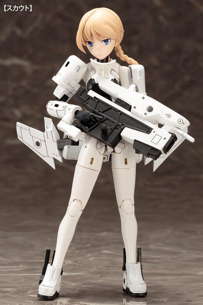 Kotobukiya Megami Device WISM Высота солдата 140 мм, пластиковая модель, штурмовик/разведчик, приблизительная. 1/1 с цветовой кодировкой
