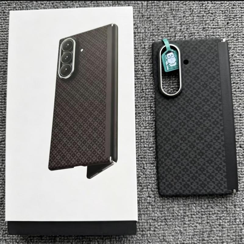 Кейс Benks из углеродного волокна для Samsung Z Fold 8 Ultra Kevlar Задняя крышка с поддержкой беспроводной зарядки для SAMSUNG Z FOLD 8 ULTRA