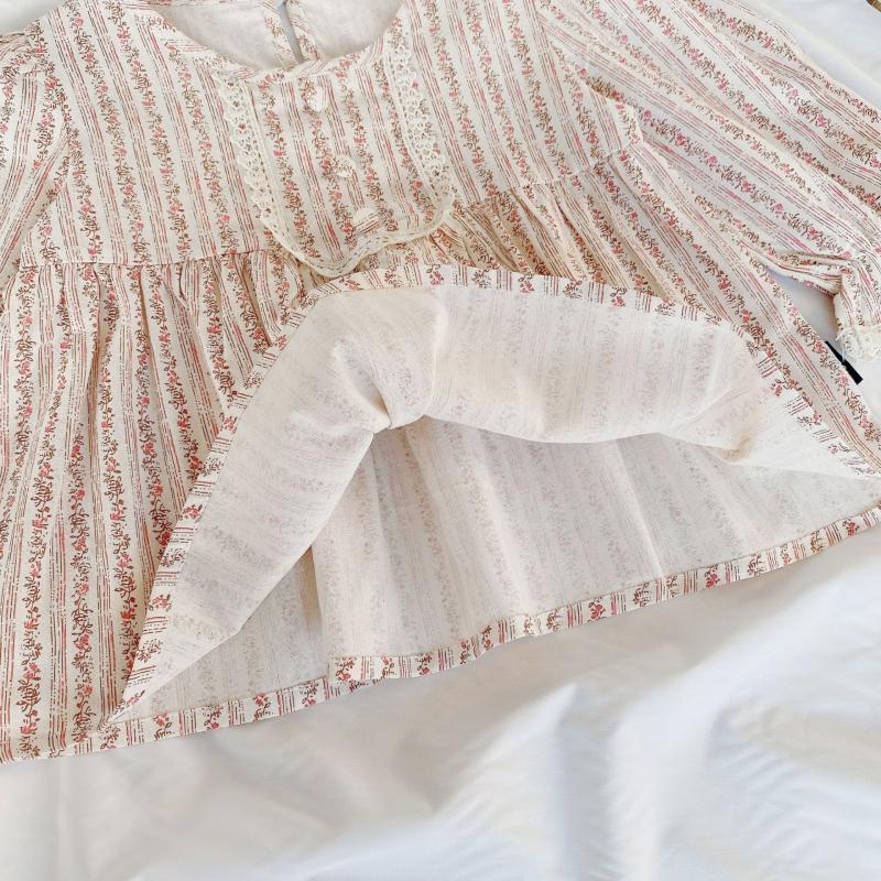 Girls' Court Style Shirt Temperamental Autumn Children's Shirt