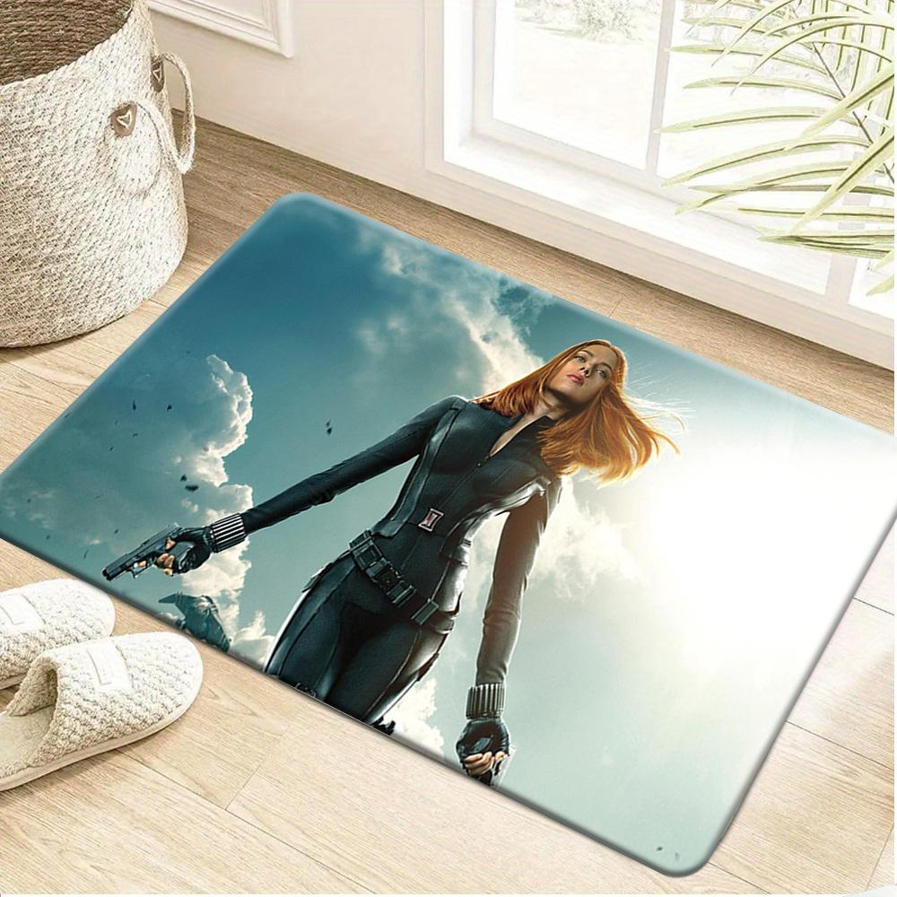 1pc for Marvel Deadpool Themed Doormat for Entryway Living Room Bedroom, Ideal Gift for Marvel Fans, Holiday Gift And Home Dec