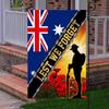 Remembrance Day Ag Poppy. Lest We Forget. Veteran Ag Garden Ag GNN ZZJ IIX SSL
