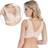 Женский ультра тонкий бюстгальтер-минимайзер большого размера без подкладки на косточках, сексуальное кружевное белье