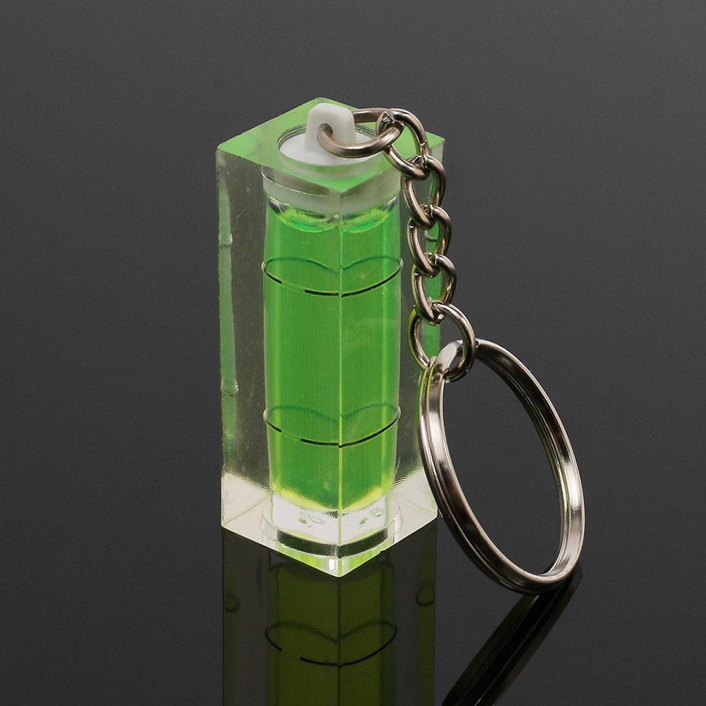 Portable Level Keychain (Neon) Mini Level