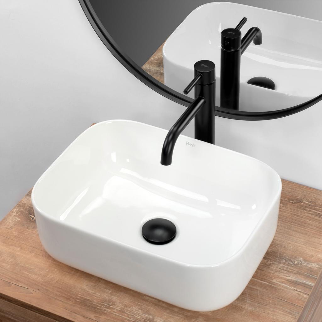 Umywalka demi mini - nablatowa sku rea-u5064