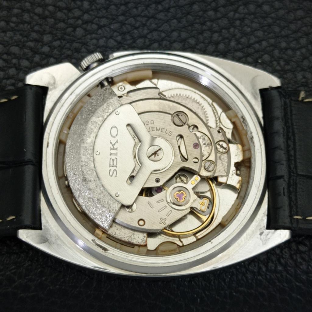 Seiko АВТОМАТИЧЕСКИЕ 6309A ЯПОНСКИЕ МУЖСКИЕ ВИНТАЖНЫЕ ЧАСЫ С ЗЕЛЕНЫМ ЦИФЕРБЛАТОМ a701582-5 R206b-a701582