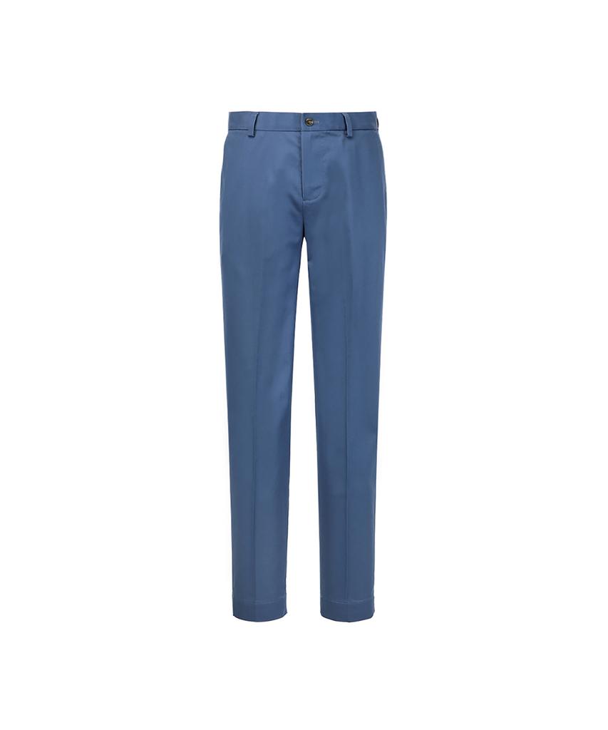 BROOKS BROTHERS Slim Fit Lightweight Advantage Stretch Chino Pants (Blue) (Bbpcmm4789Mes)
