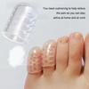 10pcs Toe Covers Relief Pain Silicon Resin Toenails Protection Anti-Friction Transparent Sweatproof Wear-Resistant for Mne Women