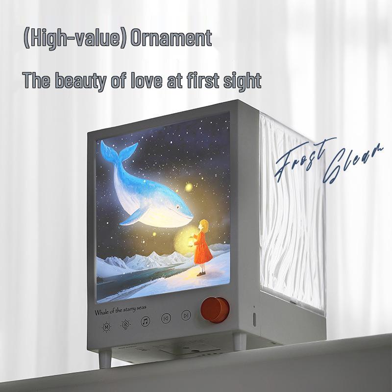 Aurora Treasure Box Projector: Romantic Bedroom Night Light & Birthday Gift 2025