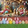 Cartoon Easter Photography Backdrop 180*110cm Poster Photo Props Photography Props