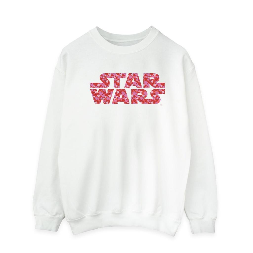 Star Wars Mens Heart Logo Sweatshirt