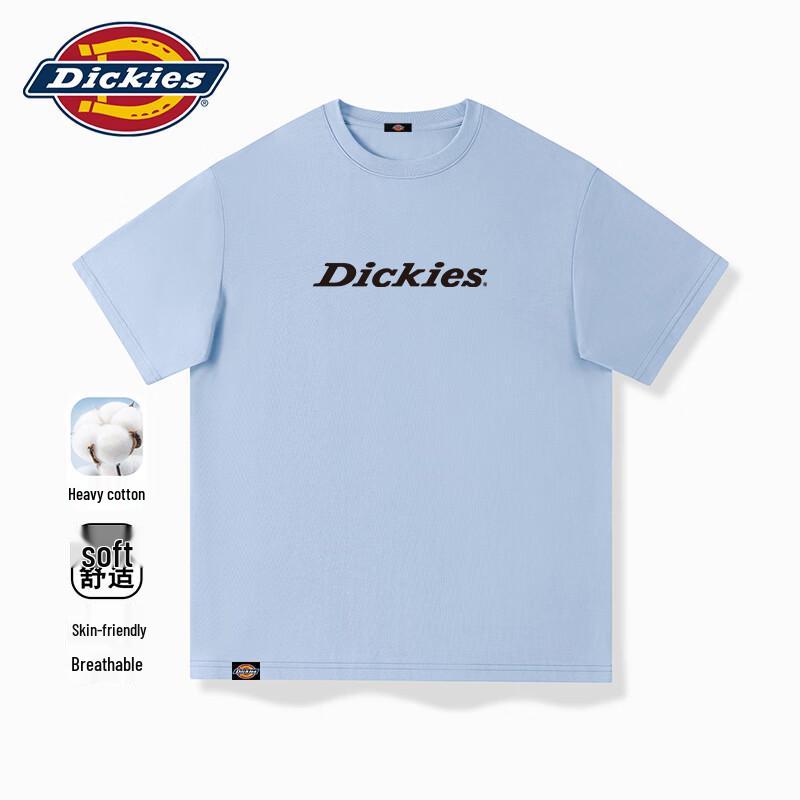 Унисекс футболка Dickies с принтом букв, короткий рукав