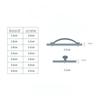 Handles Cupboard Drawer Pull Cabinet Pulls Drawer Knobs Furniture Hardware Furniture Handle
