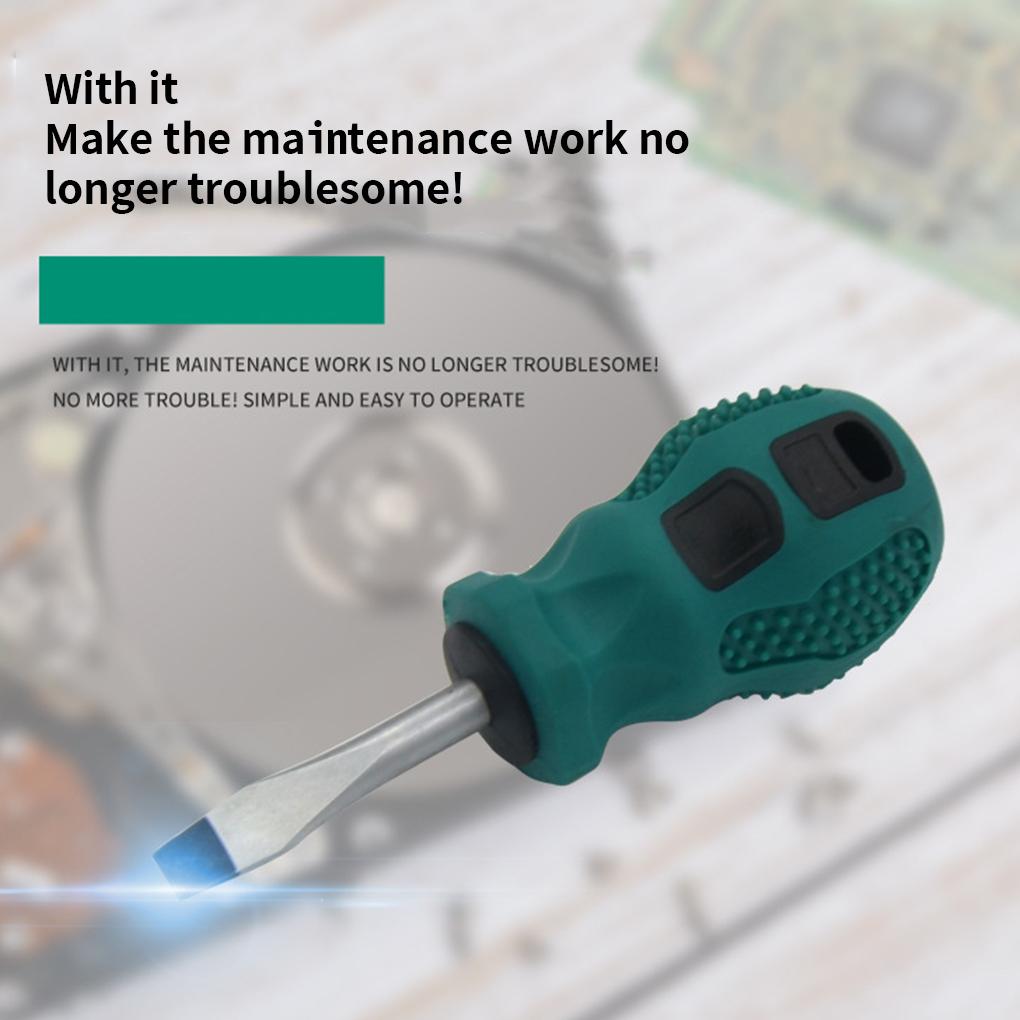 Профессиональный хвостовик Комбинированный Резиновый Аппаратные ручные инструменты Шлицевая Мини Прецизионная Отвертка Отвертка Ремонт