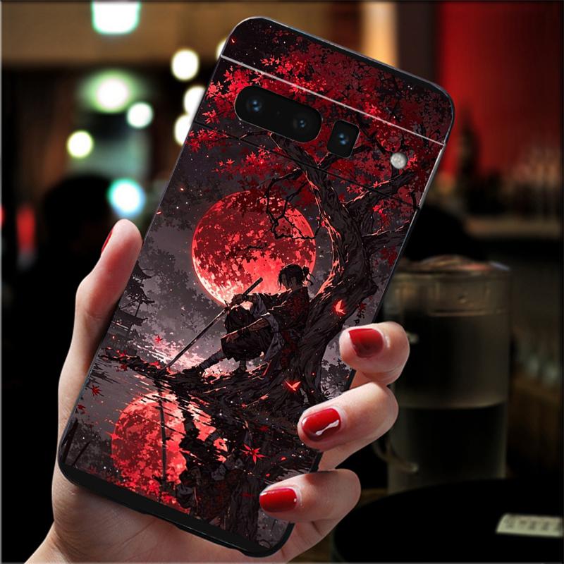 Для Google Pixel 10 9 Pro XL Силиконовый Мягкий Чехол Для Телефона Для Google Pixel 9A 8A 7A 6A 5 Защитный Чехол Японский Самурайский Меч Аниме