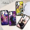 Anime Jojo's Bizarre Adventure Phone Case for iPhone 11 12 13 14 Pro Max Mini X XR XS SE 2020 6S 7 8 Plus Samsung S21 S22 Cover
