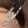 Heart Shaped Hairpin for Girl Metal Hair Clip Barrettes Great for Daily Wear