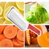 Двухслойная овощерезка из нержавеющей стали, шинковка, слайсер, практичный двойной слайсер