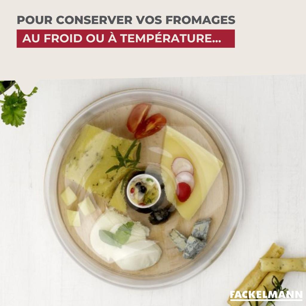 Стеклянный колпак для сыра Fackelmann Nature ref. 31035