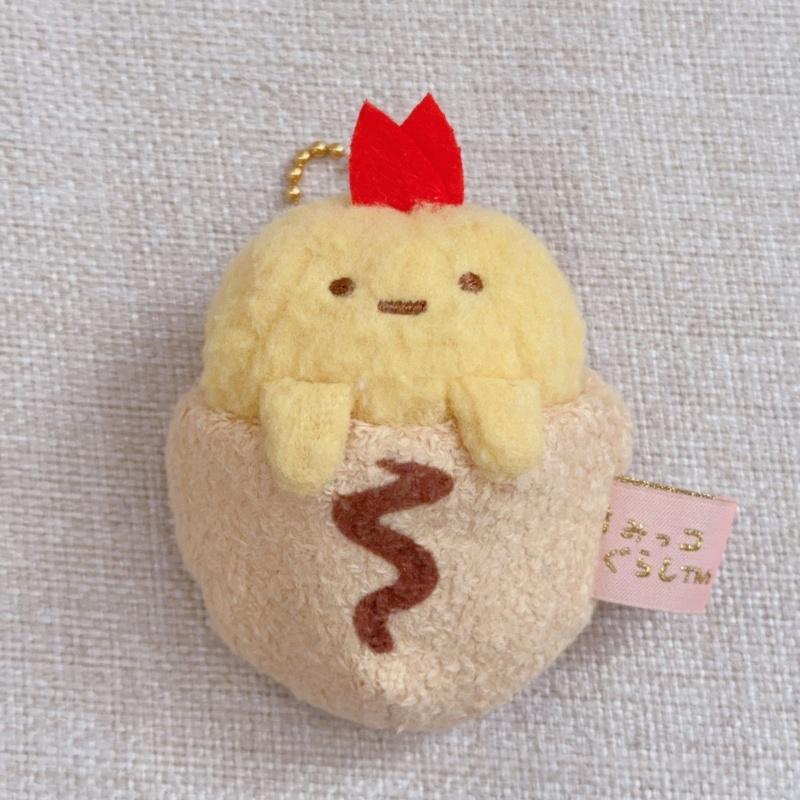 Мультяшные брелоки-игрушки Sumikko Gurashi, мягкие игрушки, каваии, san-x, Хвост креветки Эбифурай, Тонкацу, Масло, Дедушка, сумка, Подвеска