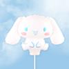 Sanrio Stick Balloons, 4 Pieces, Cinnamon Rolls