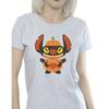Disney Womens/Ladies Lilo & Stitch Pumpkin Costume Cotton T-Shirt