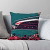 Квадратная наволочка Anfield Stadium Полиэстер Лен Бархат С принтом На молнии Декоративная наволочка Подушка для комнаты 18"