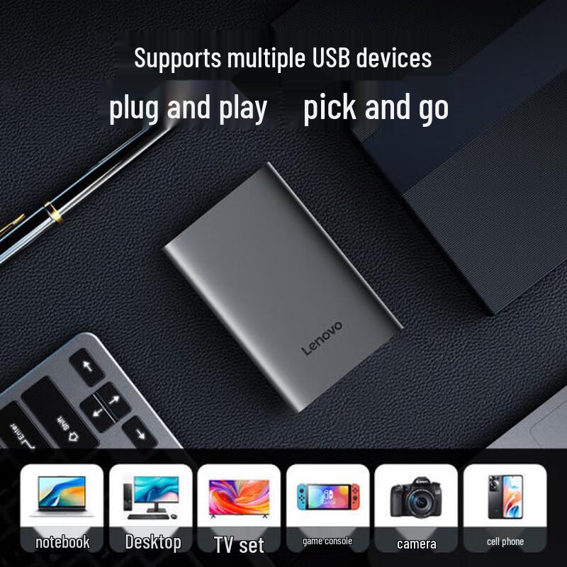 Lenovo USB 3.2 Gen1 2.5-inch External Hard Drive